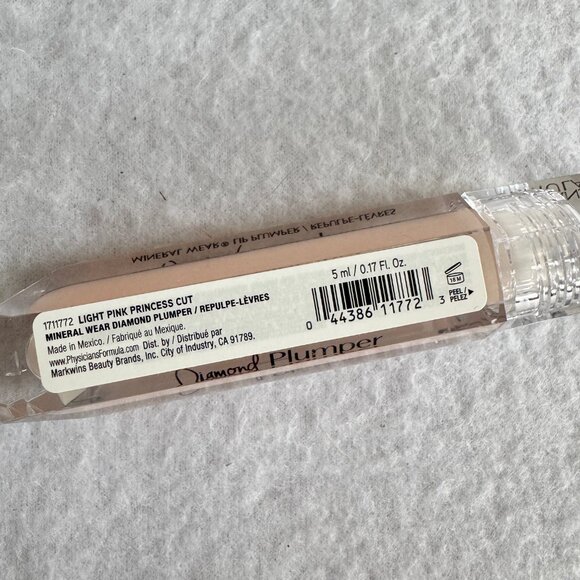 PHYSICIAN'S FORMULA Mineral Wear Diamond Lip Plumper in Light Pink Princess Cut - Picture 8 of 11